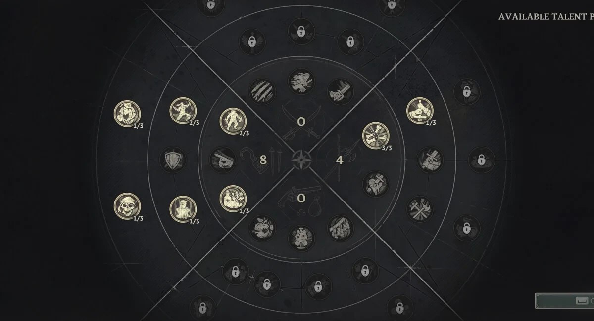 windrose-best-builds-plague-halberd-talents