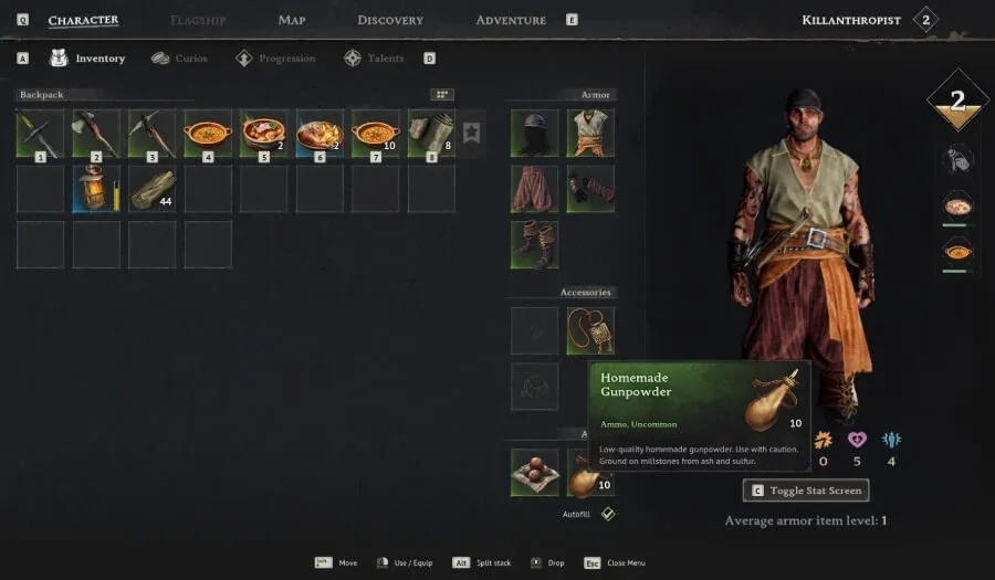 gunpowder-equipped-in-inventory