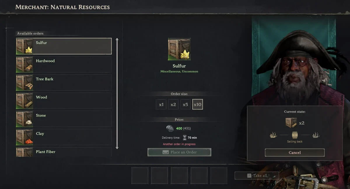 windrose-how-to-get-gunpowder-sulfur